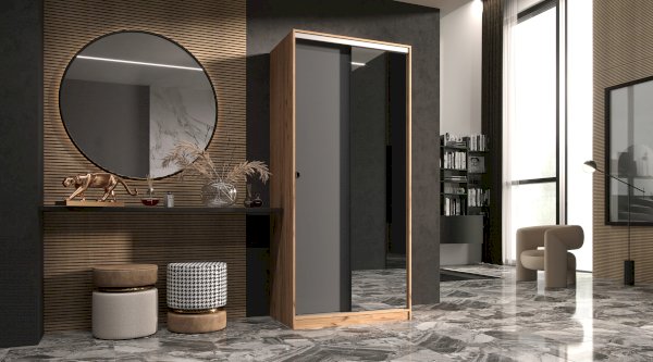 Двухдверный шкаф-купе Альянс 1,0 (Миф)