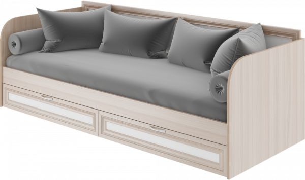 Кровать с ящиками боковая М23 Ostin (Риннер)